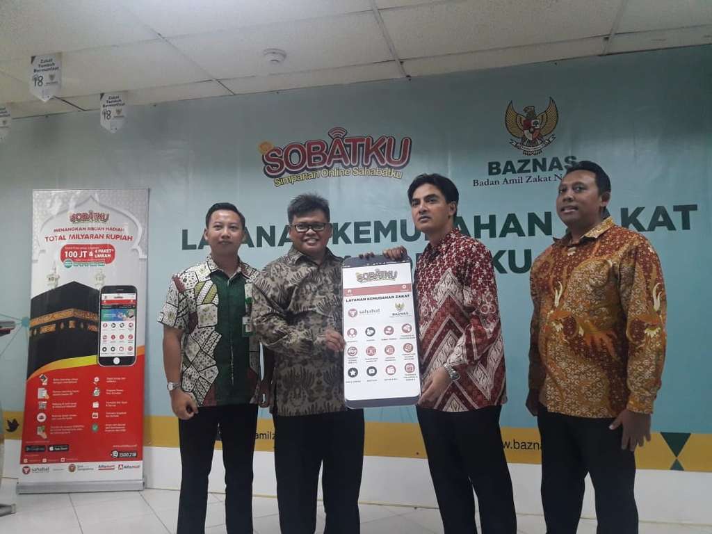 BAZNAS dan Koperasi Simpan Pinjam Sahabat Mitra Sejati bekerja sama untuk mengumpulkan dana zakat, infak, sodaqoh.