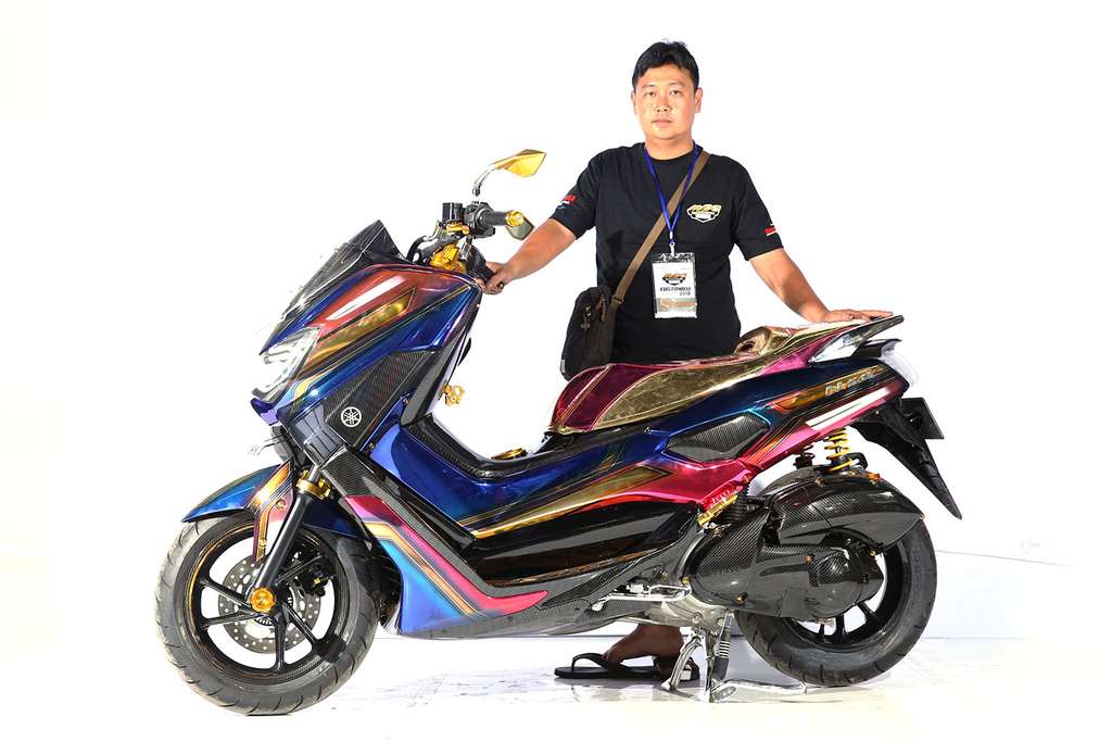 Pemenang kategori Master Class CustoMAXI Nmax.