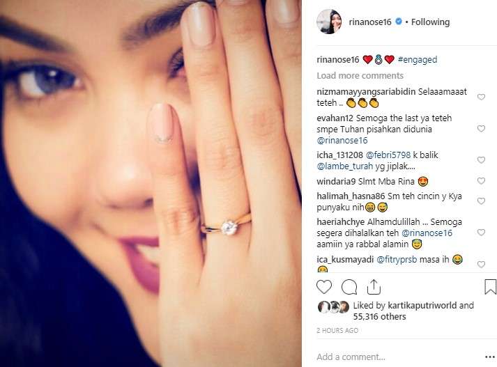 unggahan rina nose