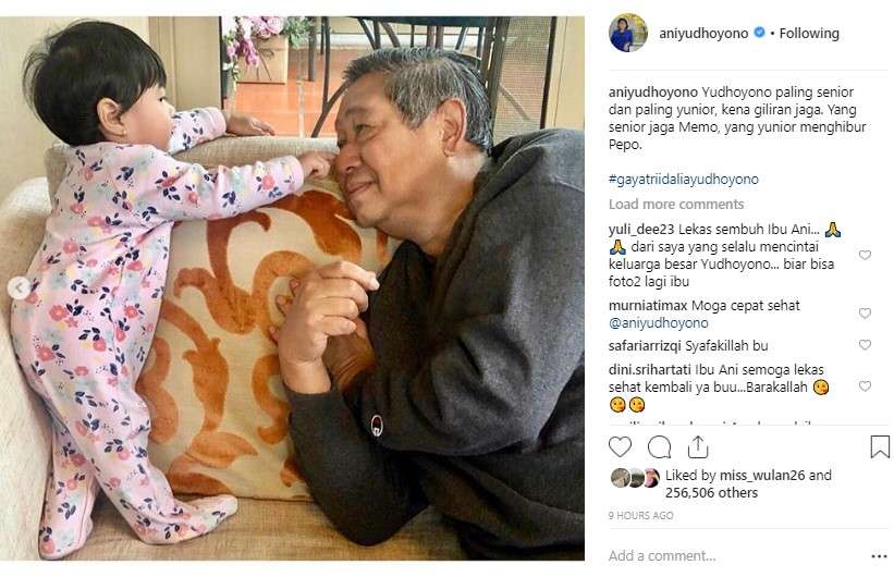 unggahan ani yudhoyono