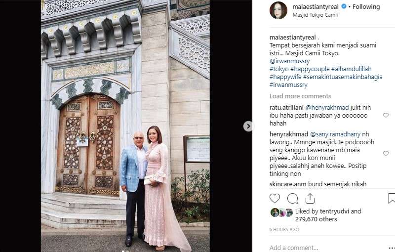 Maia Estianty dan Irwan Mussry Maia Estianty dan Irwan Mussry
