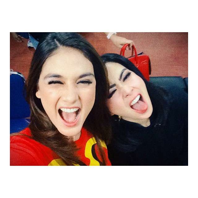 Persahabatan Luna Maya dan Syahrini