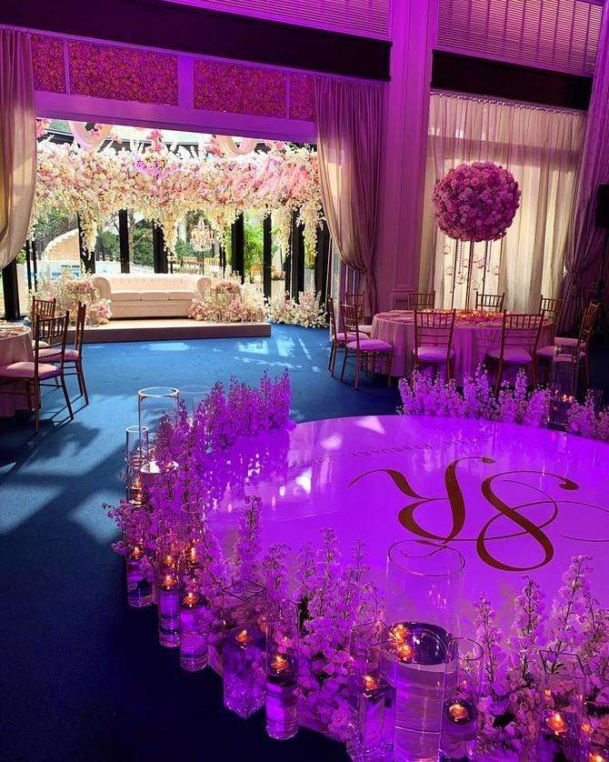decor mewah syahrini reino barack