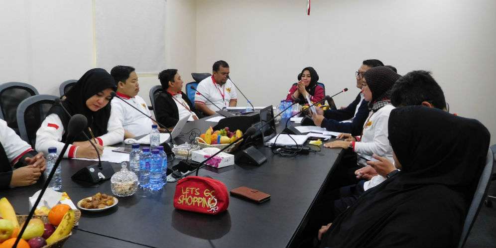 Rapat tim pelayanan jemaah haji luar negeri