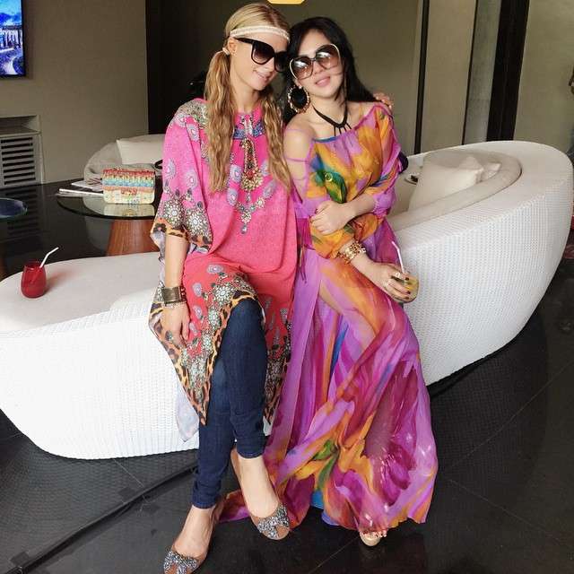 Paris Hilton dan Syahrini