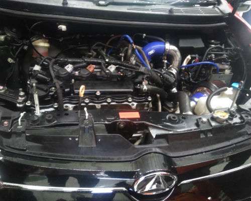Ayla Turbo dikenalkan ke publik (Foto: Dream.co.id/Arie Dwi Budiawati)
