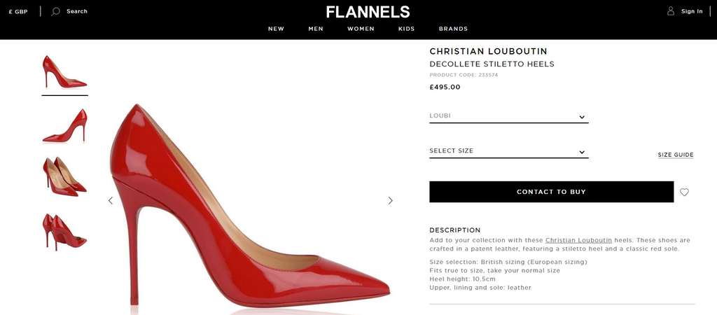 Decolette Stiletto Heels