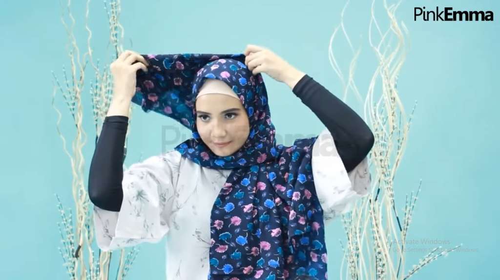 Tutorial Hijab Pashmina