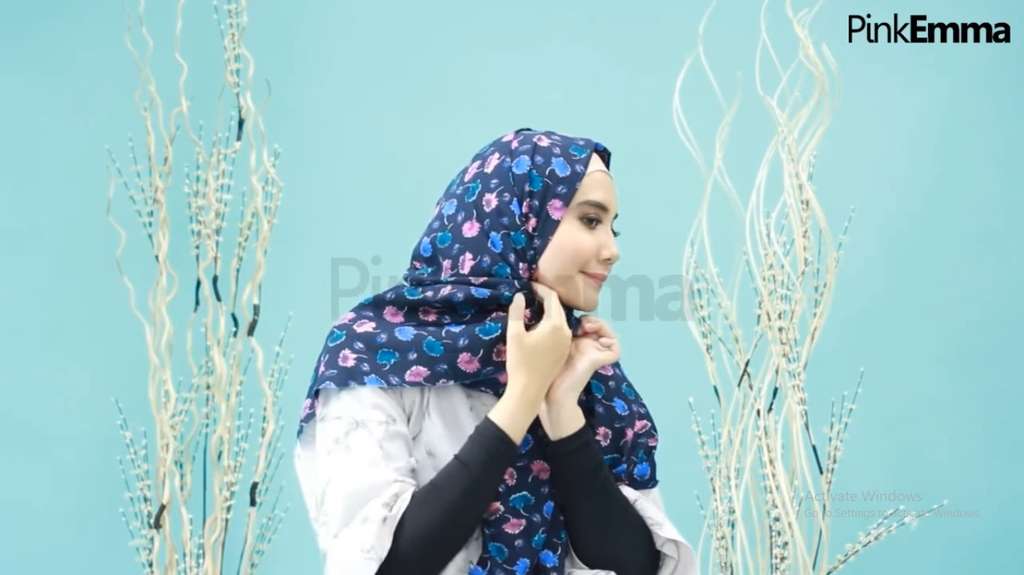 Tutorial Hijab Pashmina