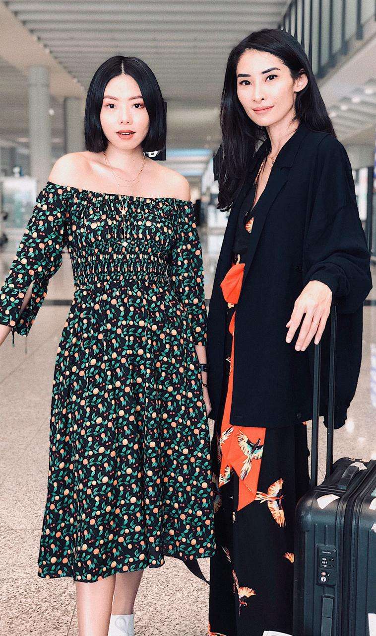 Olivia Lazuardy dan Nicoline Patricia