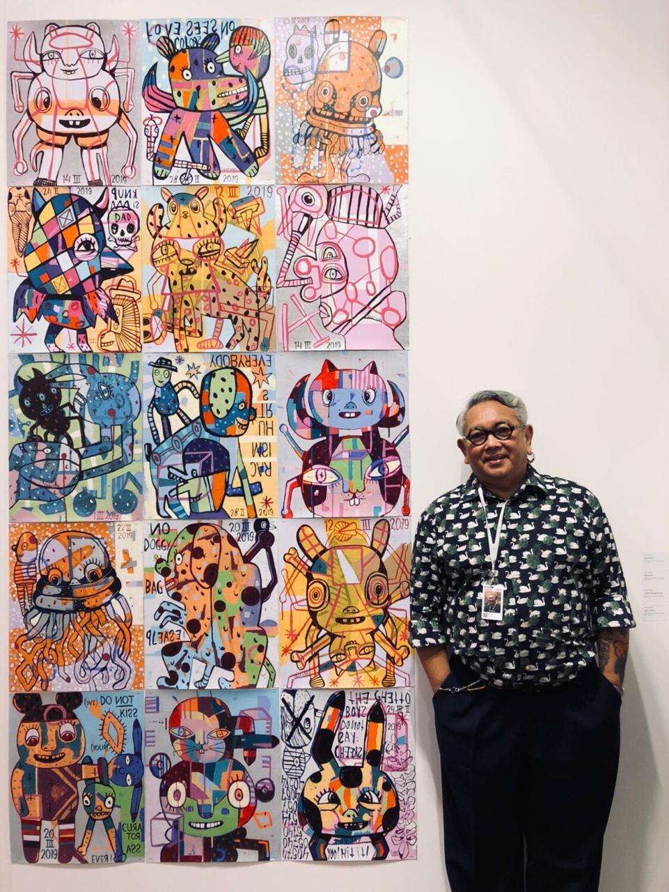Eddie Hara di Art Basel Hong Kong 2019