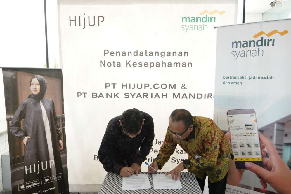 Mandiri Syariah kerjasama dengan HIJUP