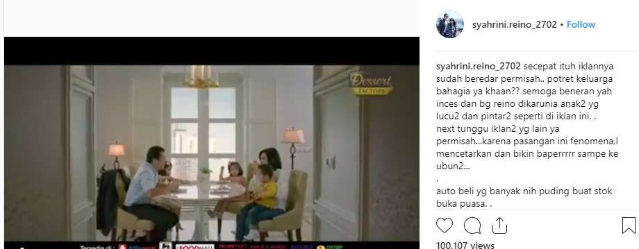 reino barack dan syahrini