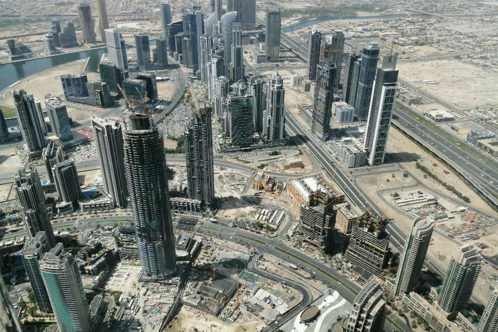 Pemandangan dari Burj Khalifa