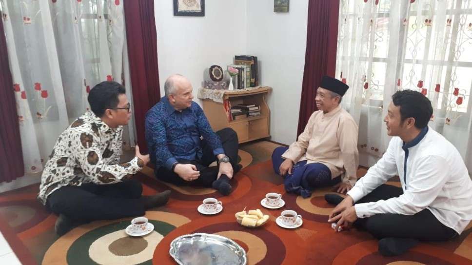 Dubes AS untuk Indonesia syuting