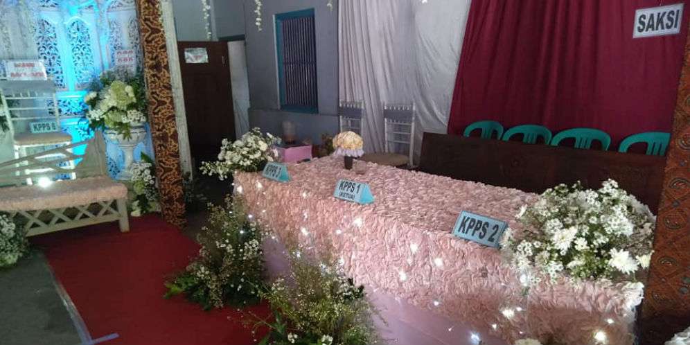 TPS unik di Malang, Jawa Timur (Foto: Facebook/Meyta)