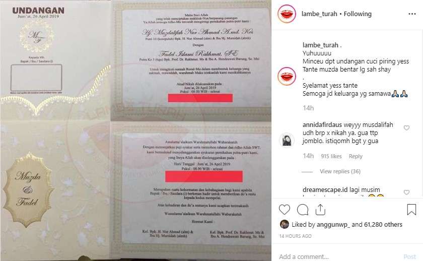 Muzdalifah dan Fadel Muzdalifah dan Fadel