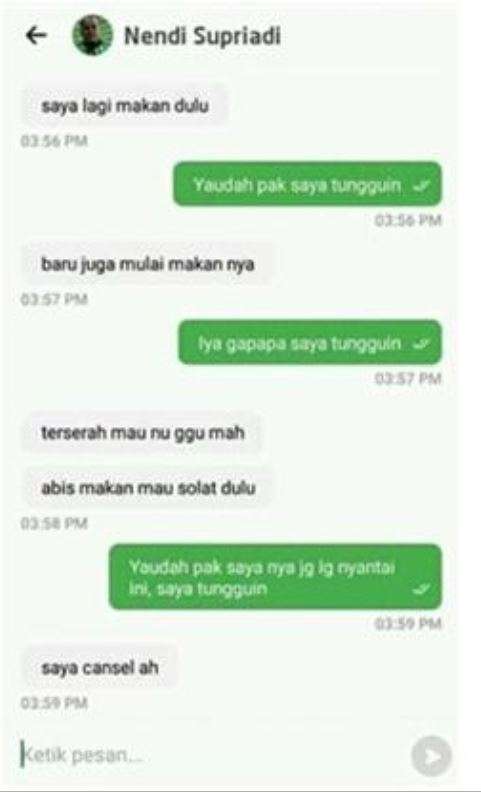 Chat Ojol Chat Ojol