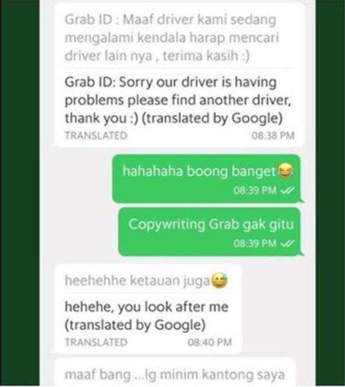 Chat Ojol Chat Ojol