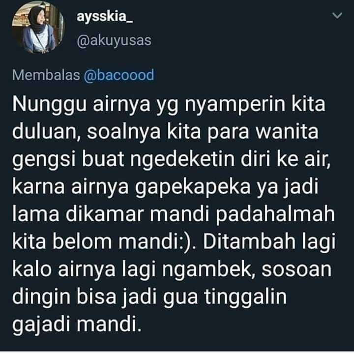 Cewek Mandi
