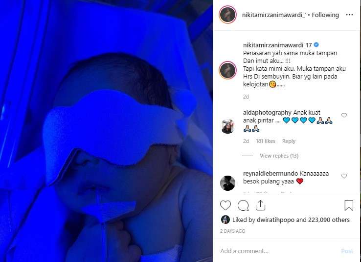 anak Nikita Mirzani anak Nikita Mirzani