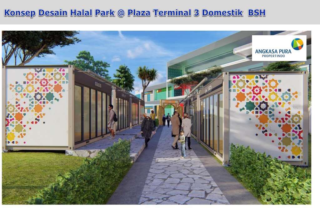 Konsep Halal Park di Terminal 3 Bandara Soetta (1)