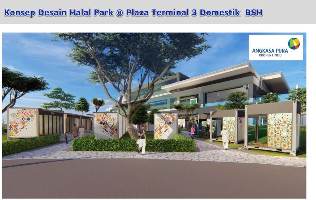 Konsep Halal Park di Terminal 3 Bandara Soetta (3)