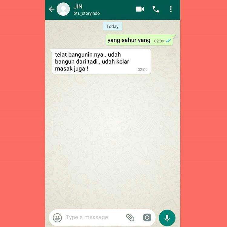 percakapan Sahur