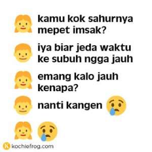 percakapan Sahur