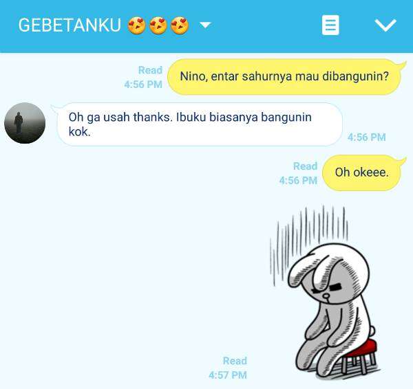 percakapan Sahur