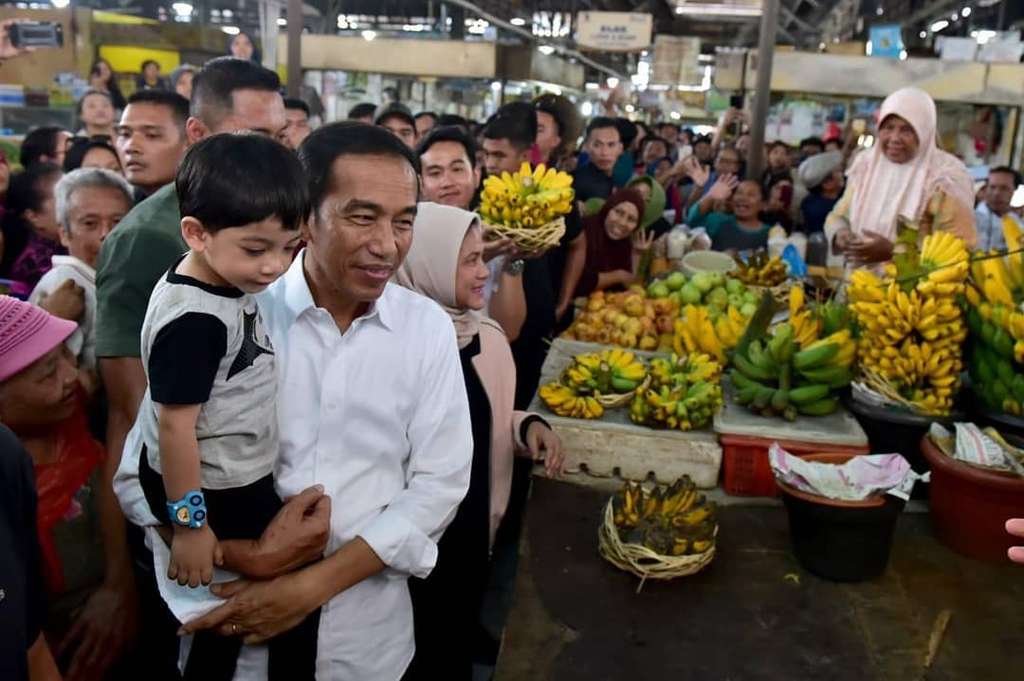 Momen Lebaran Keluarga Jokowi