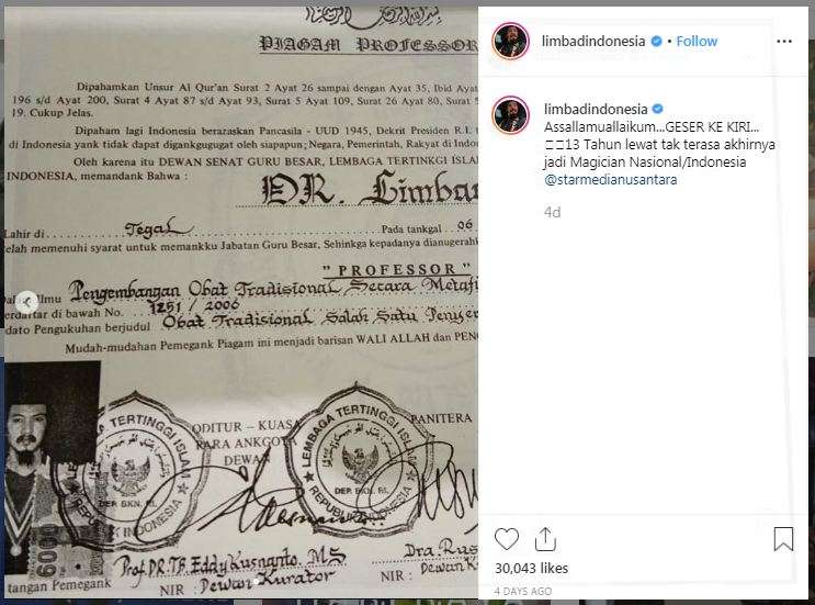Limbad profesor