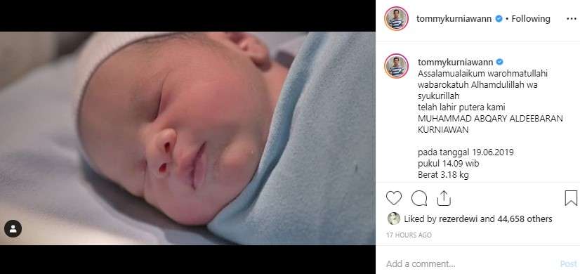 anak tommy kurniawan