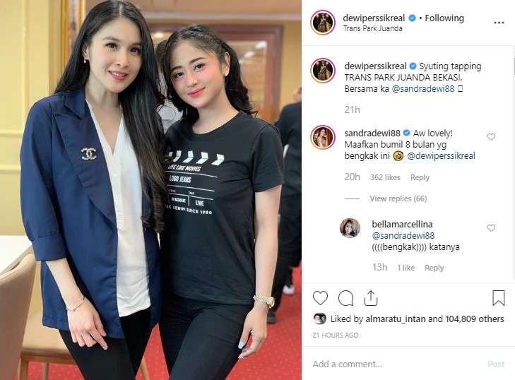 sandra dewi sandra dewi