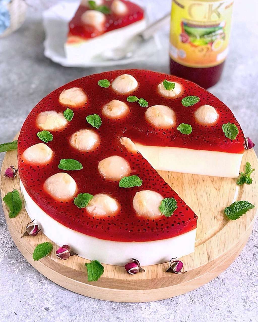 Resep Puding Martabe Lychee