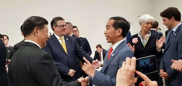 Jokowi bersama Presiden China Xi Jinpin(Foto: Instagram Sekretariat Kabinet)