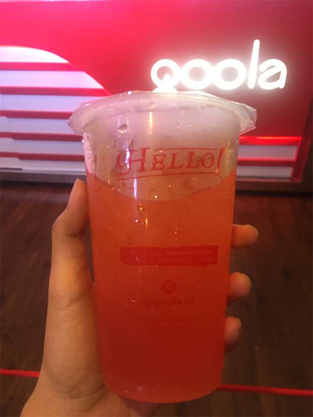 Goola, minuman kekinian inovasi terbaru dari Gibran Rakabuming Raka.