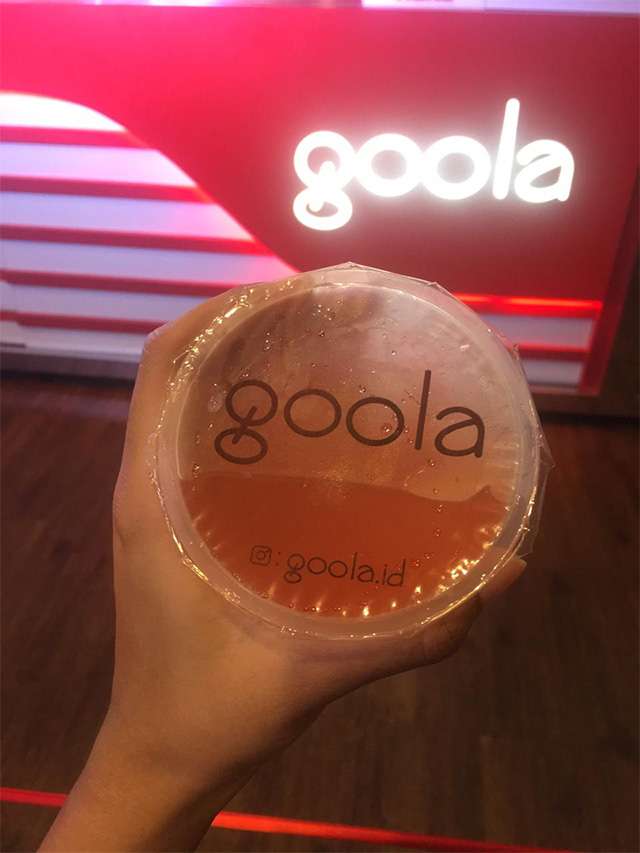 Goola, minuman kekinian inovasi terbaru dari Gibran Rakabuming Raka.