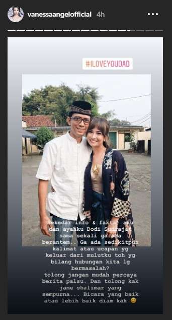 ayah Vanessa Angel ayah Vanessa Angel
