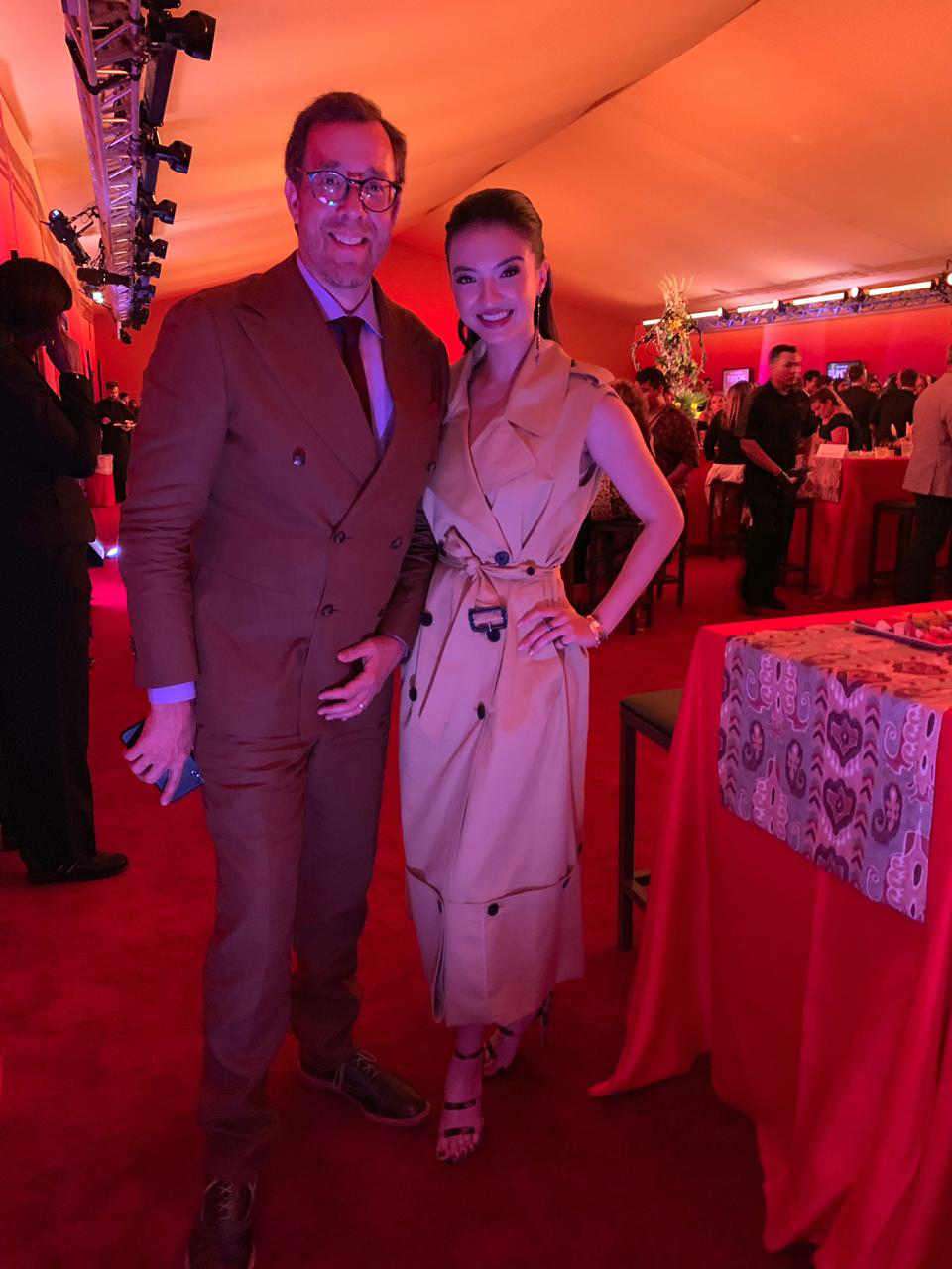 Raline Shah Hadiri Premiere The Lion King