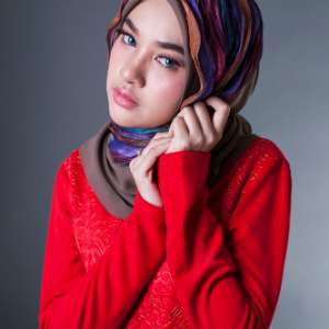 Ilustrasi Hijab Cantik