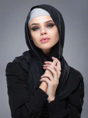 Ilustrasi Hijab Cantik