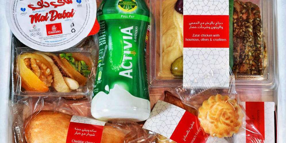 Menu Emirates