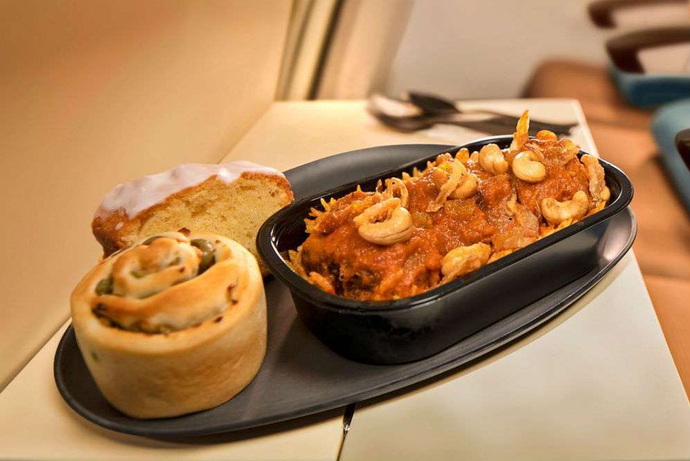 Menu Etihad