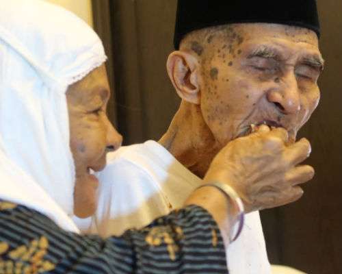 Pasangan jemaah haji 2019