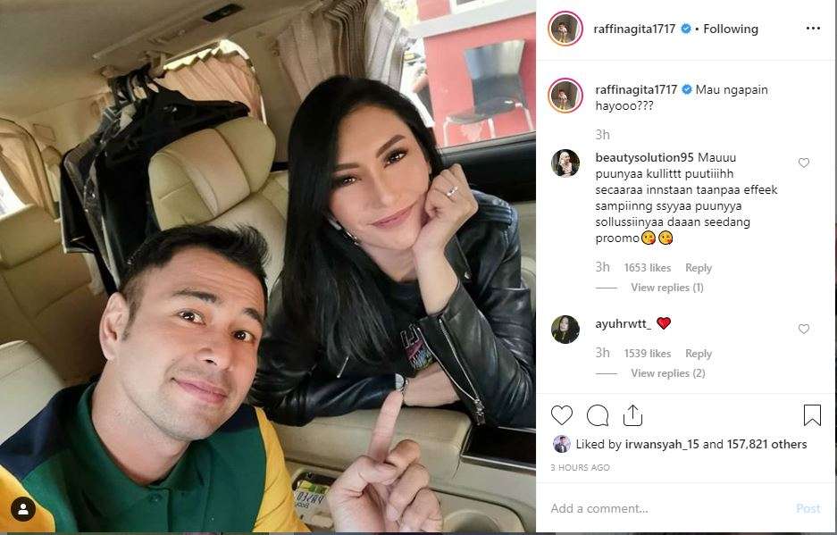 Raffi Ahmad dan Tyas Mirasih
