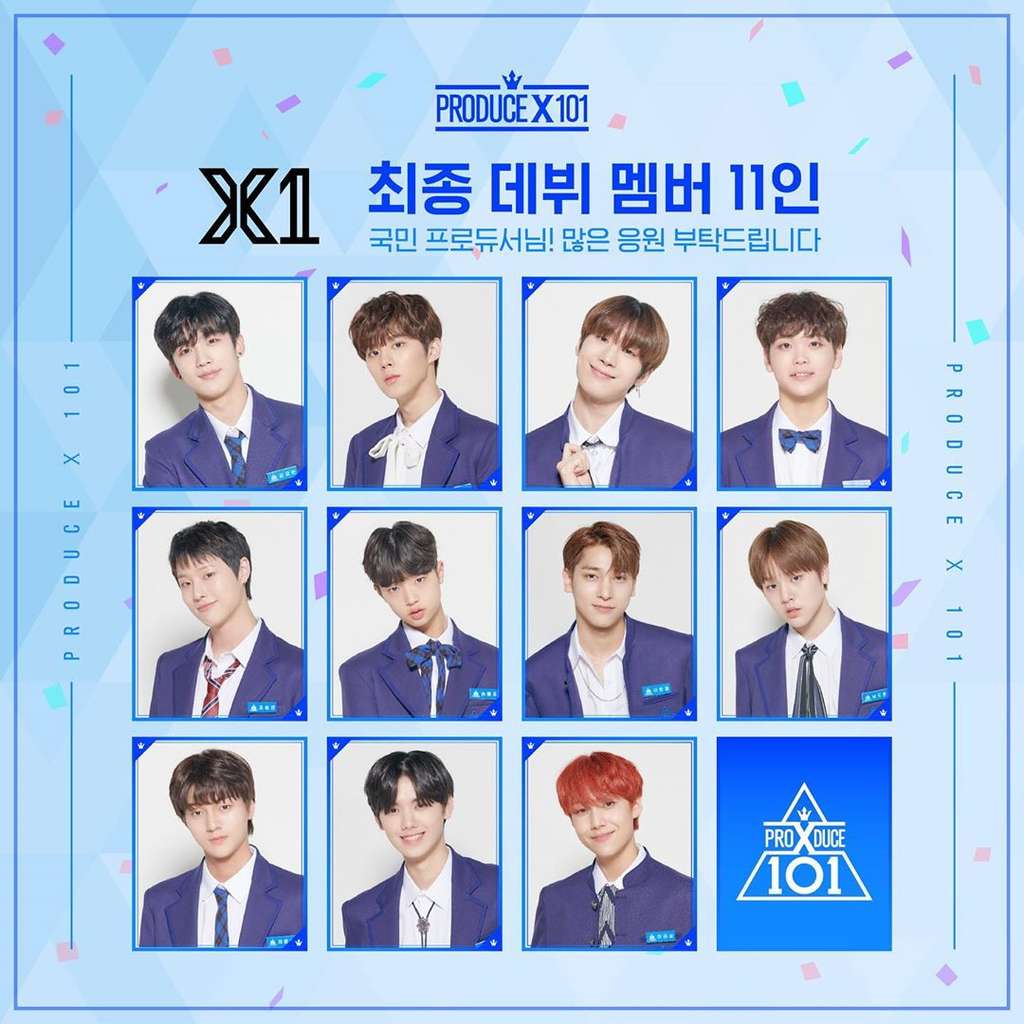 Selamat, MNet Produce X 101 Mendebutkan Group Idola X1