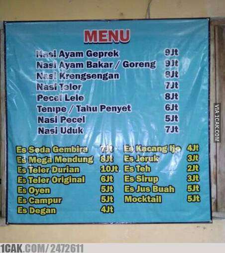 Menu Makan