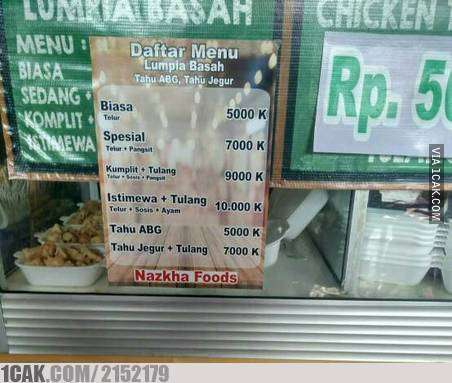 Menu Makan