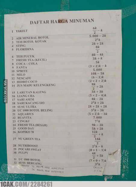 Menu Makan